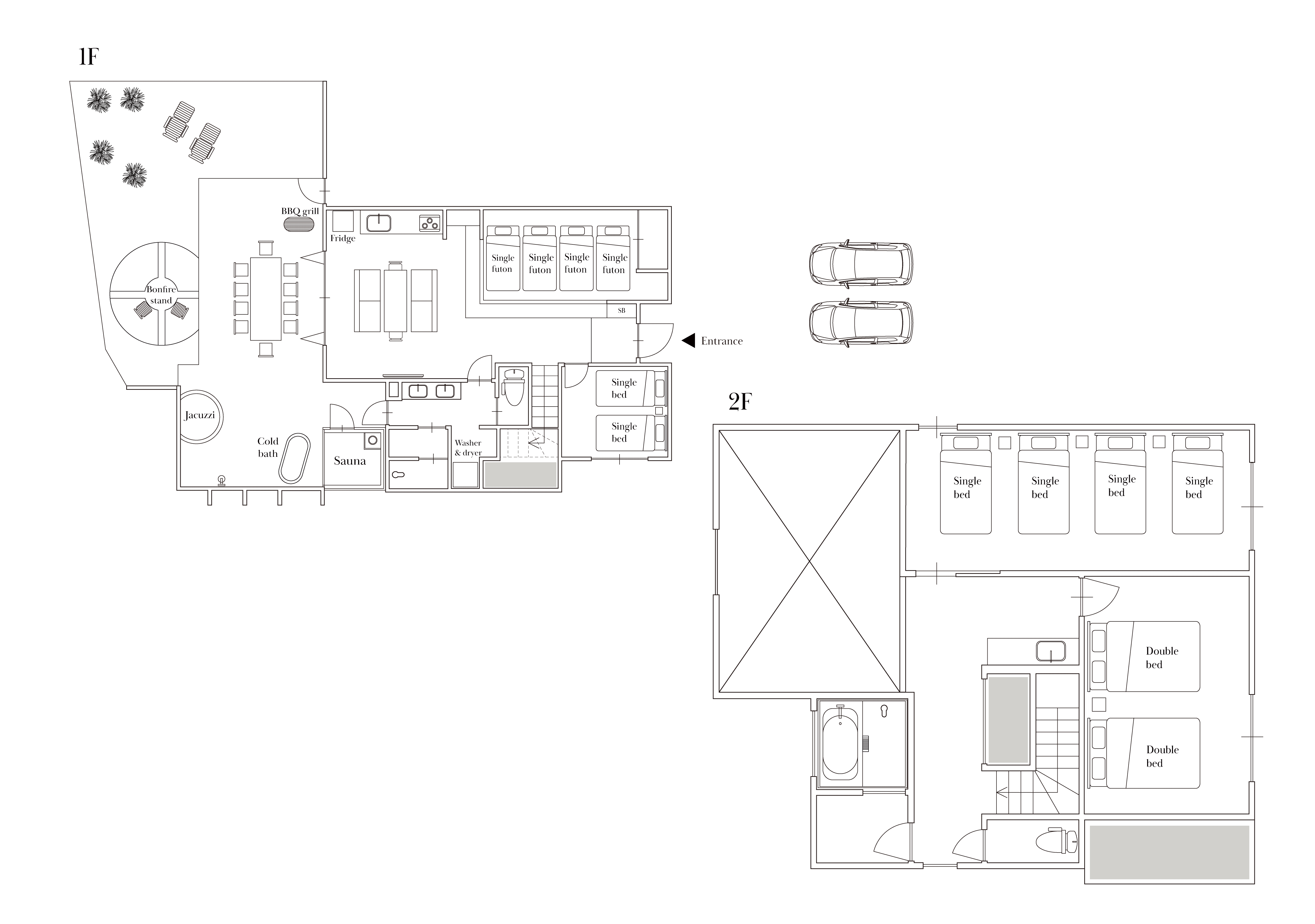 SUITE VILLA 碧-AOI- 見取り図